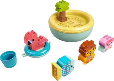 LEGO DUPLO 10966 Bath Time Fun: Floating Animal Island set