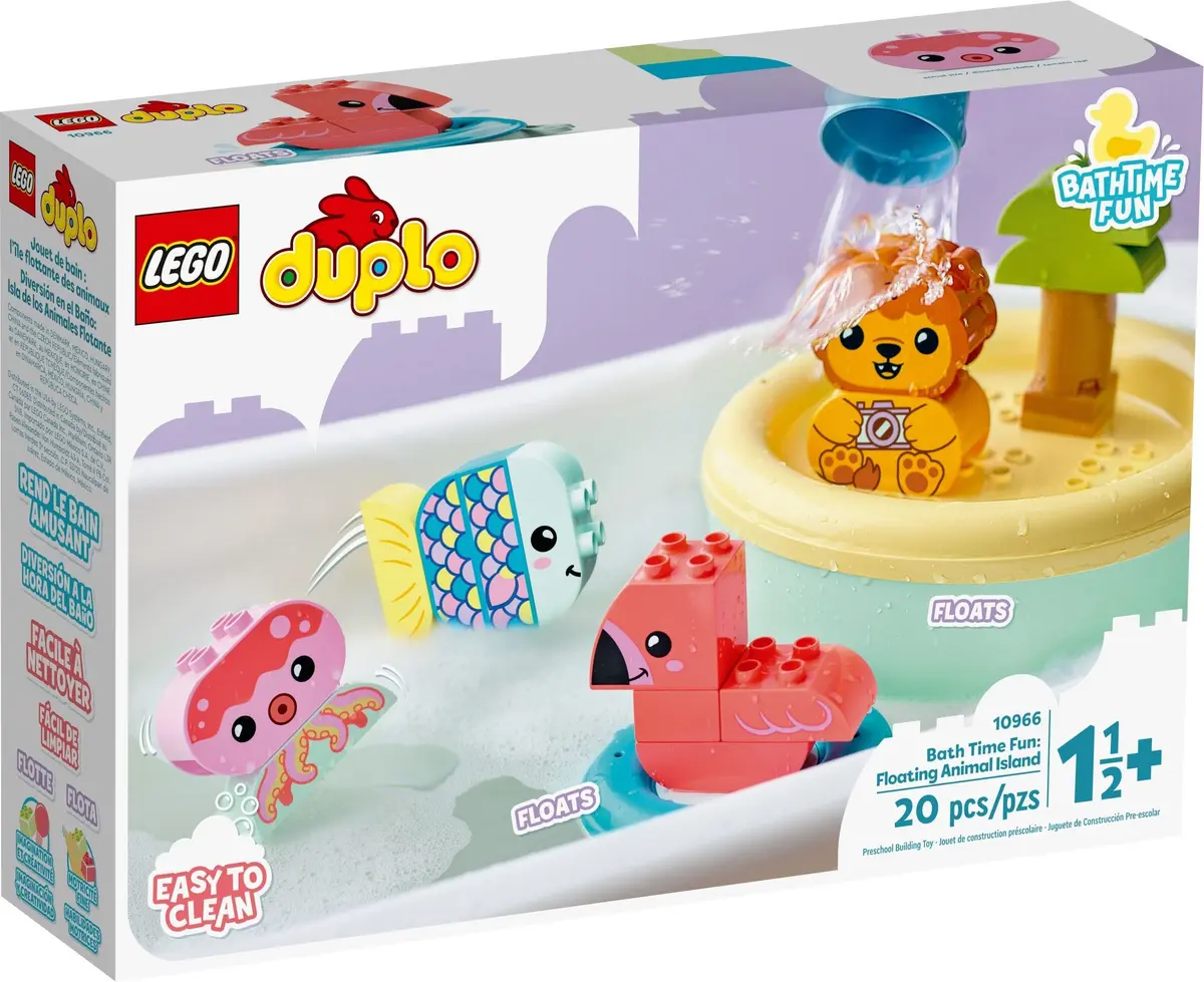 LEGO DUPLO 10966 Bath Time Fun: Floating Animal Island set, image 2