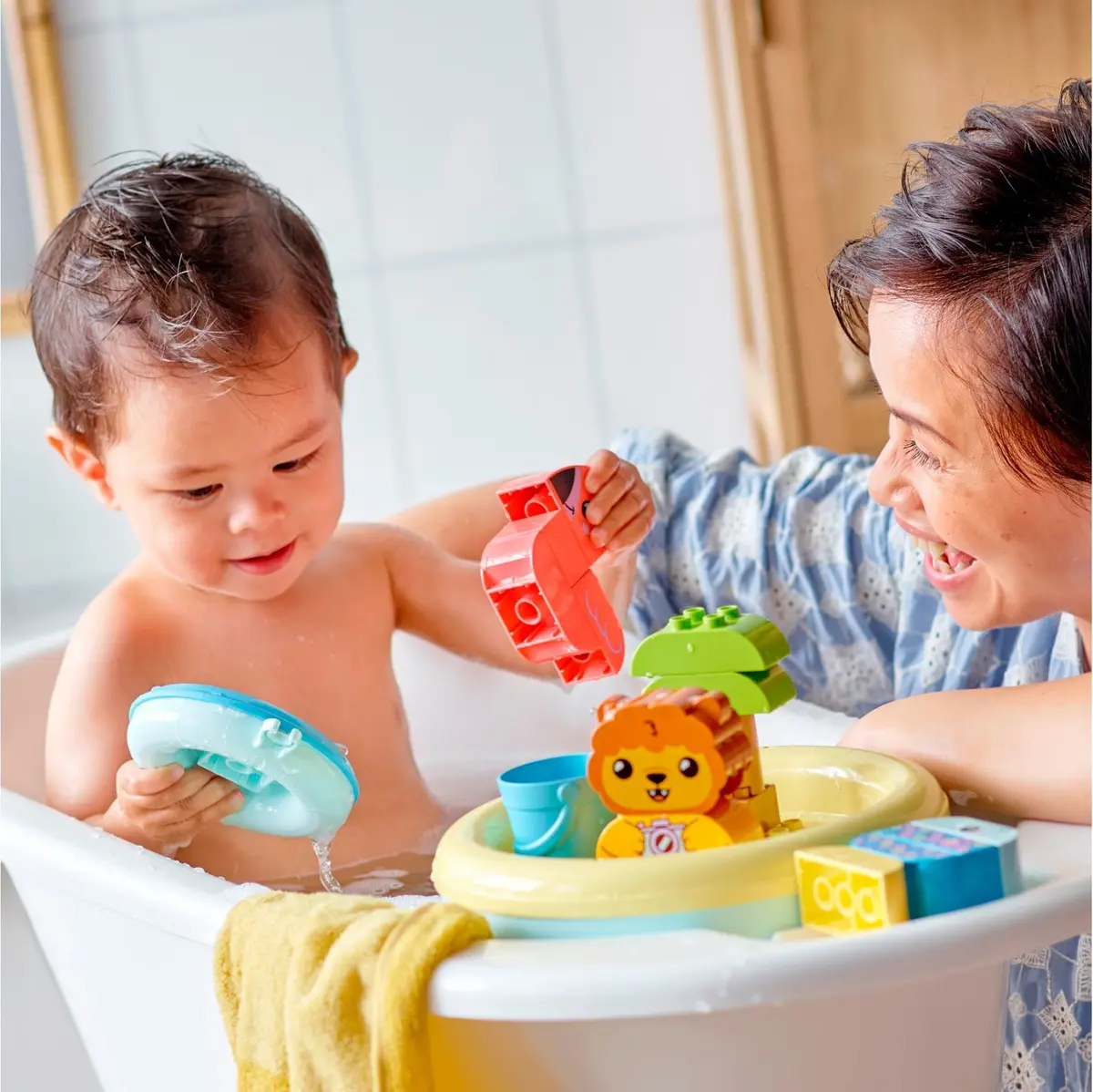 LEGO DUPLO 10966 Bath Time Fun: Floating Animal Island set, image 7