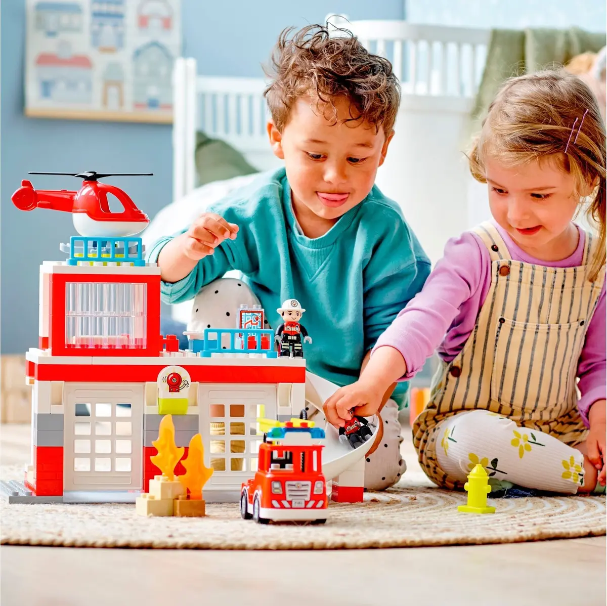 LEGO DUPLO 10970 Fire Station & Helicopter set, image 10