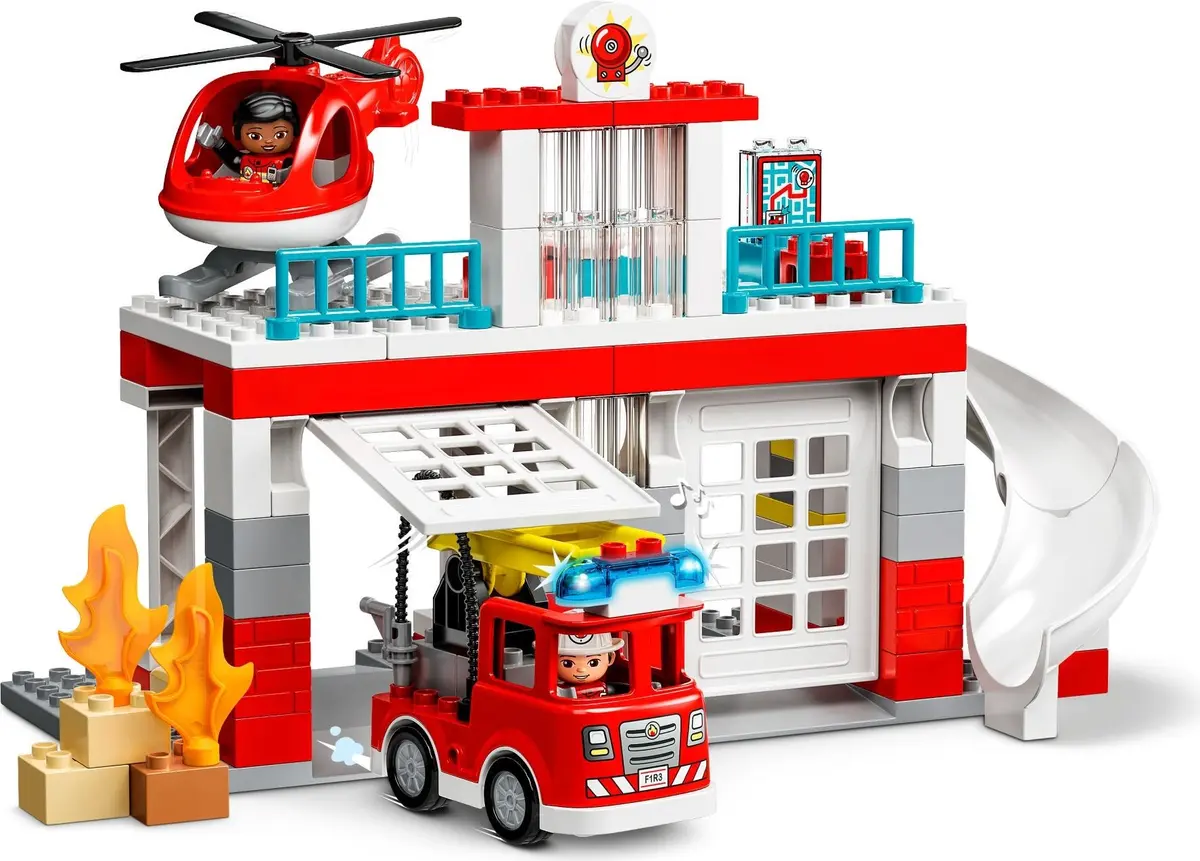 LEGO DUPLO 10970 Fire Station & Helicopter set, image 4