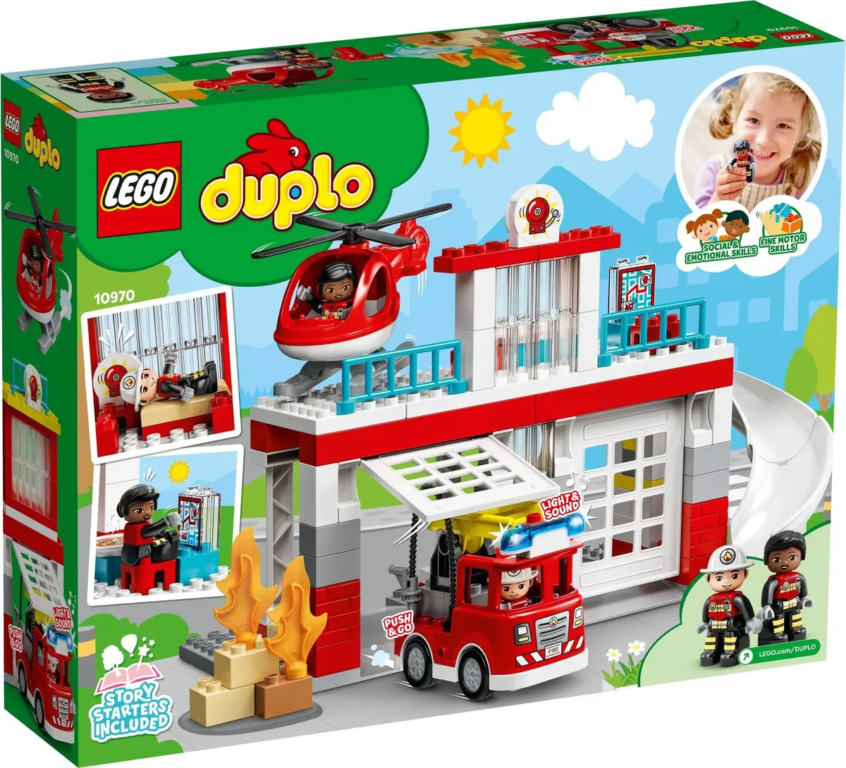 LEGO DUPLO 10970 Fire Station & Helicopter set, image 9