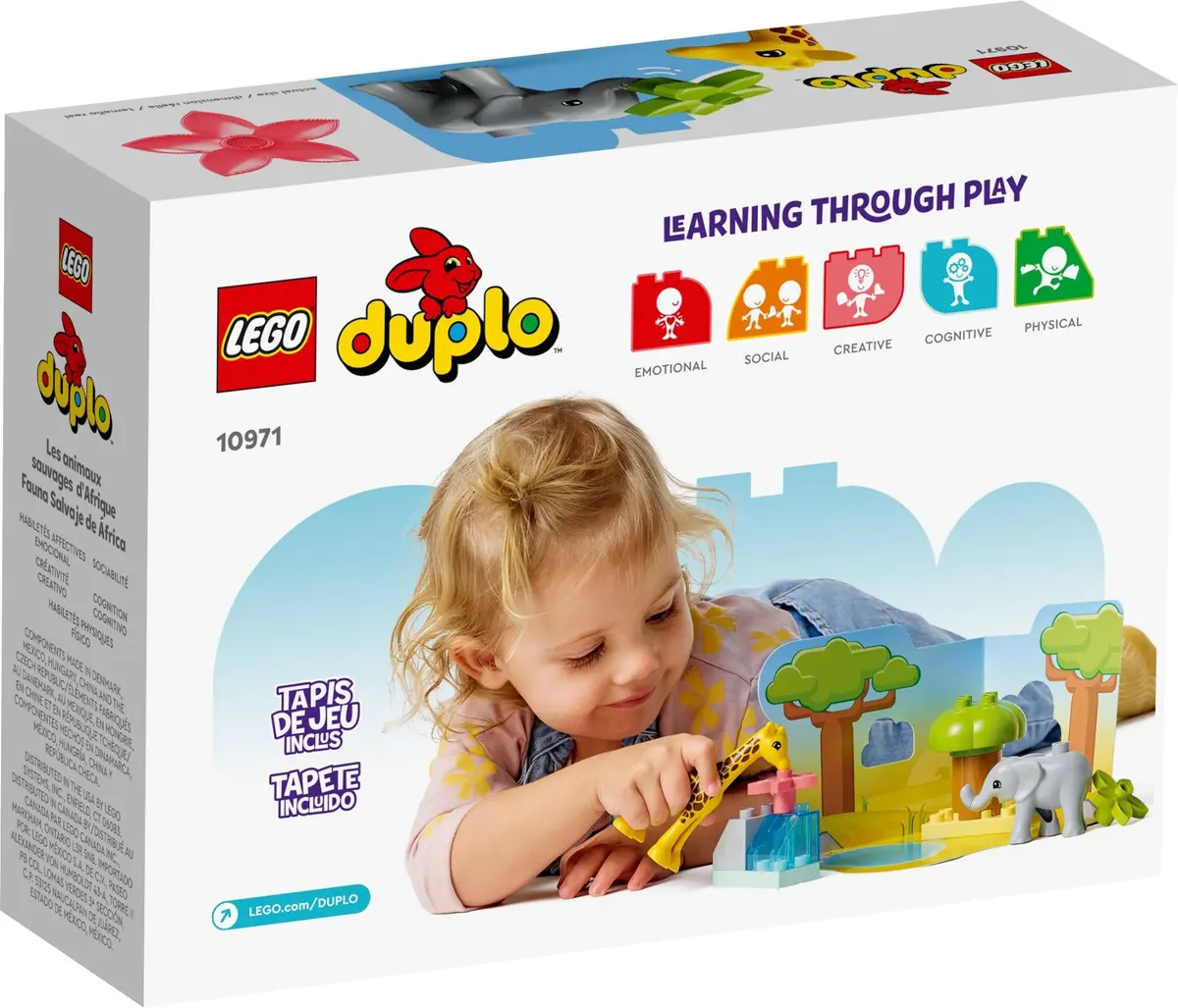 LEGO DUPLO 10971 Wild Animals of Africa set, image 4