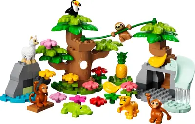 LEGO DUPLO 10973 Wild Animals of South America set