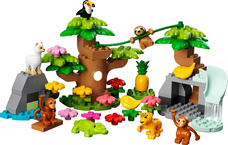 LEGO DUPLO 10973 Wild Animals of South America set
