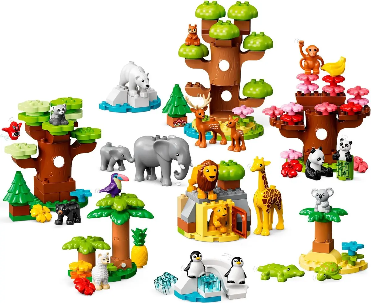 LEGO DUPLO 10975 Wild Animals of the World set, image 3