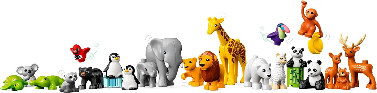 LEGO DUPLO 10975 Wild Animals of the World set, image 4