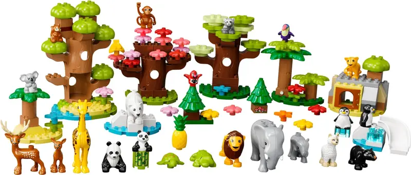 LEGO DUPLO 10975 Wild Animals of the World set