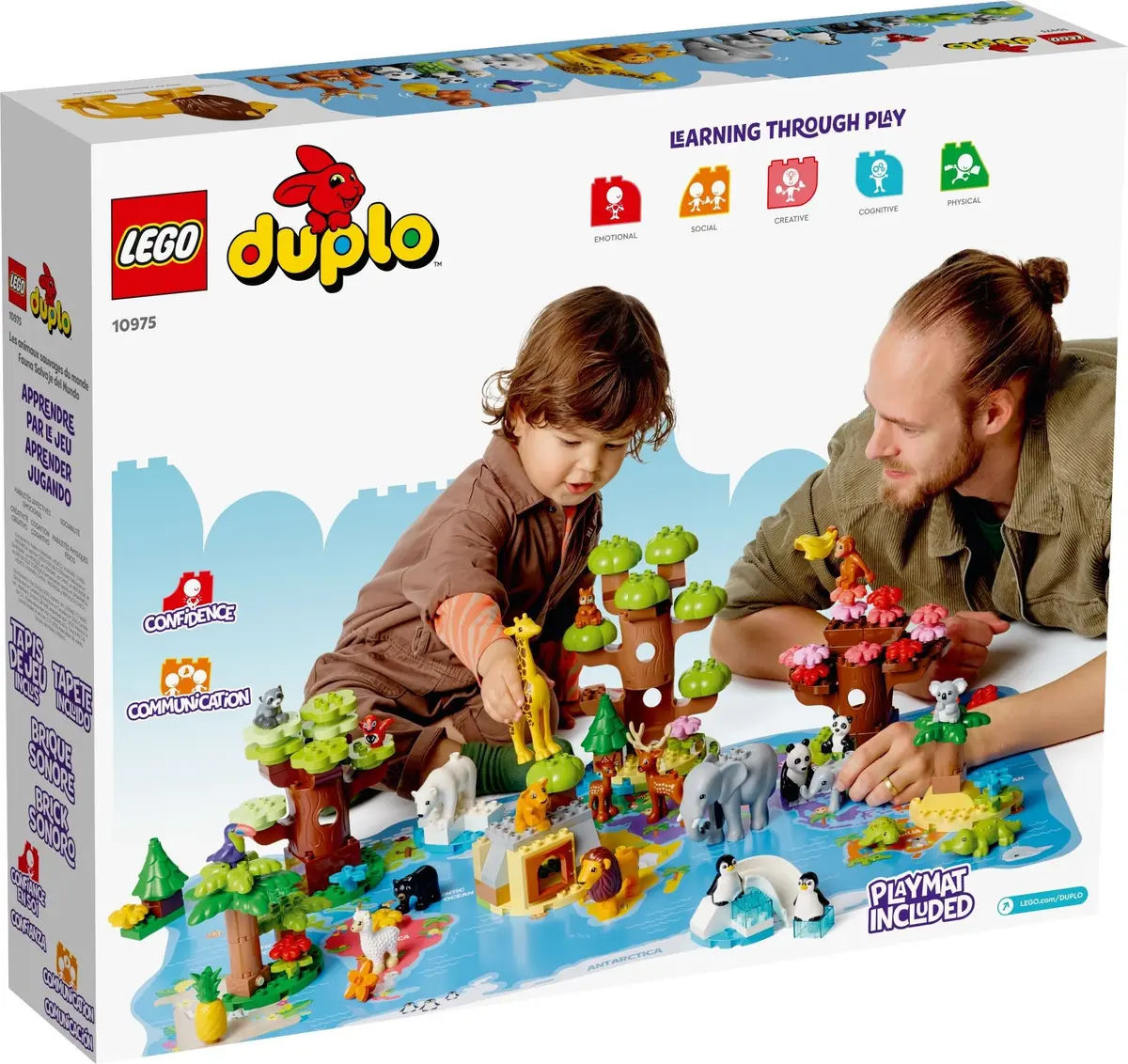 LEGO DUPLO 10975 Wild Animals of the World set, image 7