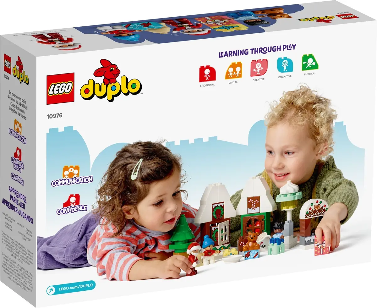 LEGO DUPLO 10976 Santa's Gingerbread House set, image 8