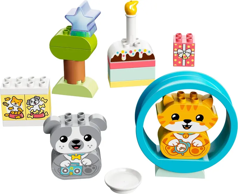 LEGO DUPLO 10977 My First Puppy & Kitten with Sounds set