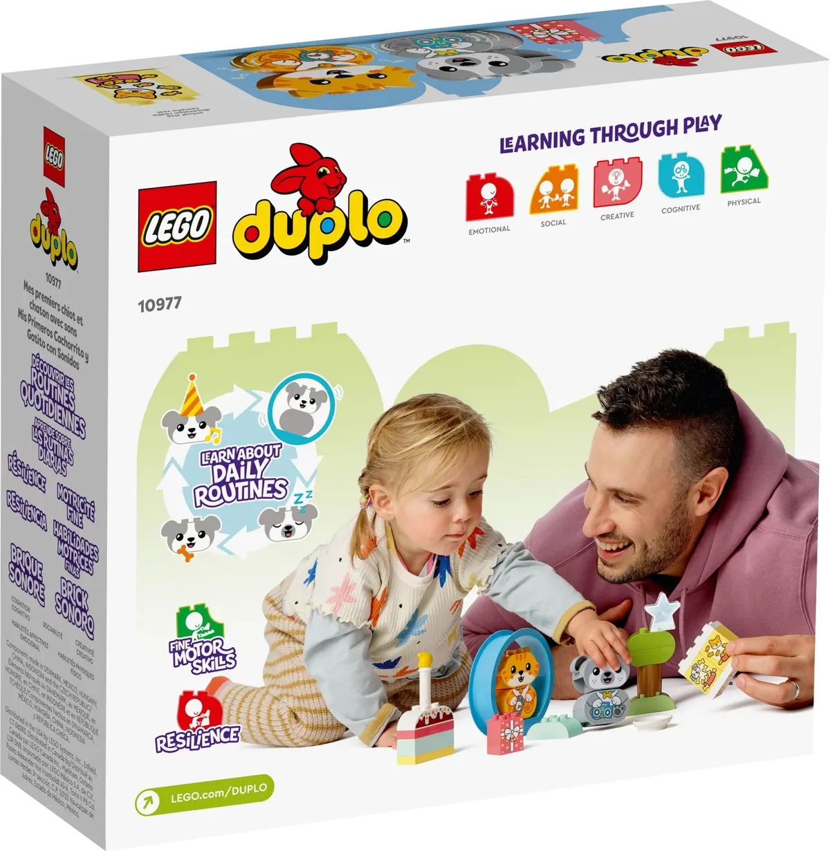 LEGO DUPLO 10977 My First Puppy & Kitten with Sounds set, image 5