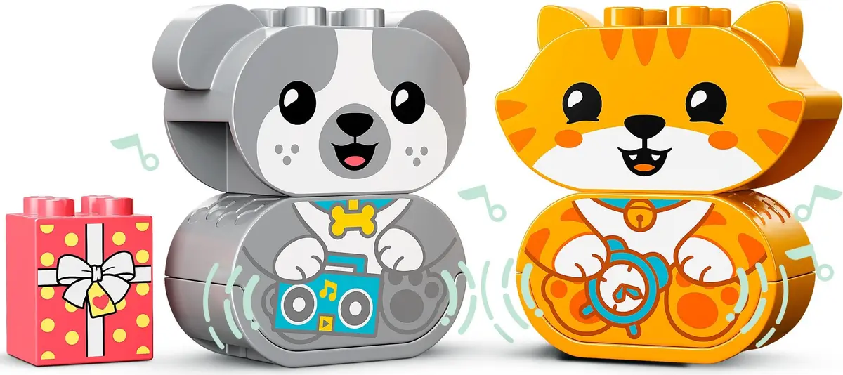 LEGO DUPLO 10977 My First Puppy & Kitten with Sounds set, image 3