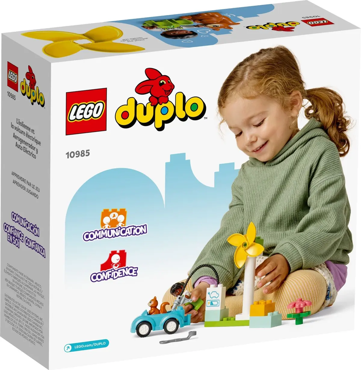 LEGO DUPLO 10985 Wind Turbine and Electric Car set, image 5