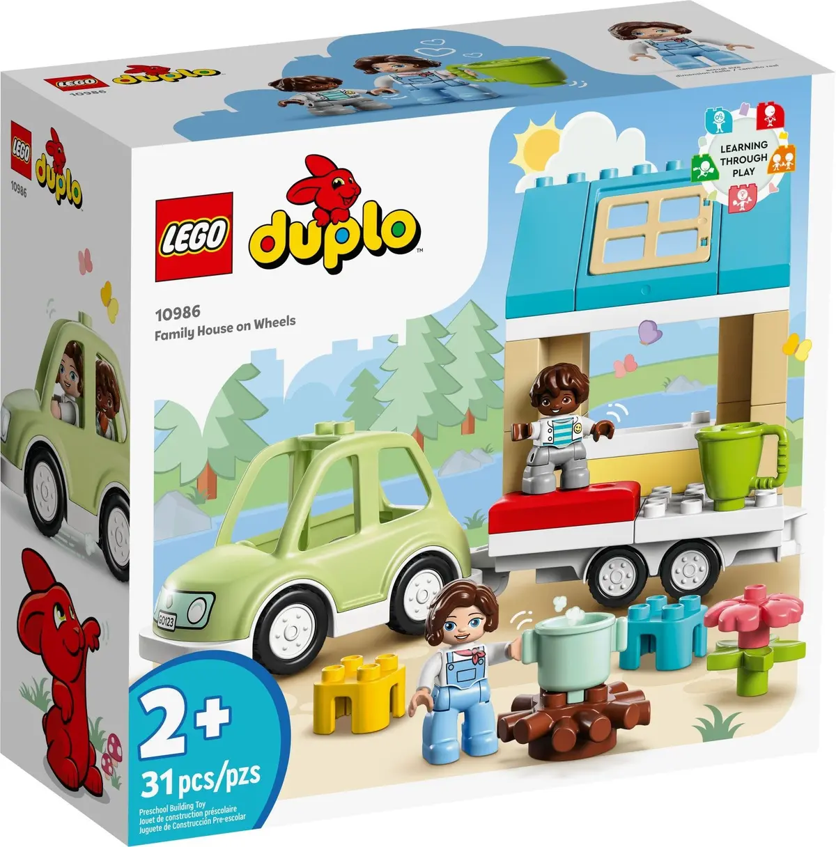 LEGO DUPLO 10986 Family House on Wheels set, image 2