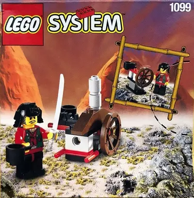 LEGO Castle 1099 Ninja Blaster set, image 2