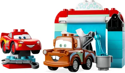 LEGO DUPLO 10996 Lightning McQueen & Mater's Car Wash Fun set