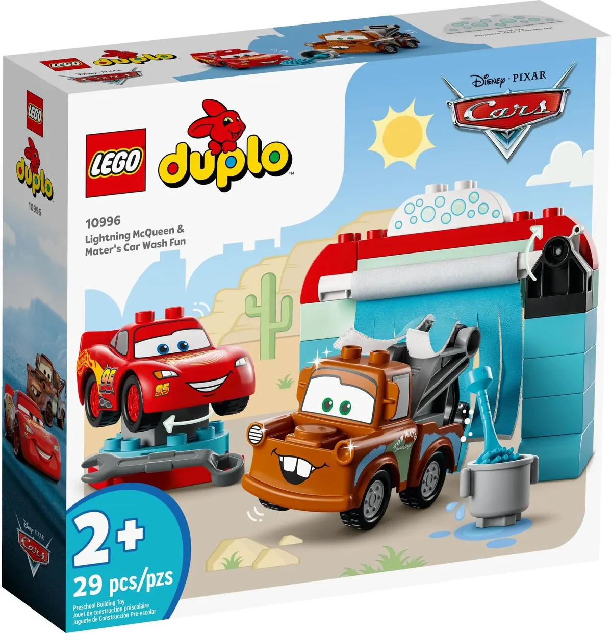 LEGO DUPLO 10996 Lightning McQueen & Mater's Car Wash Fun set, image 2