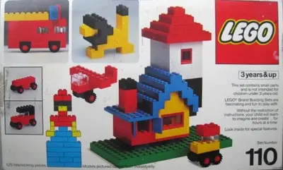 LEGO Universal Building Set 110 Building Set, 3+ set