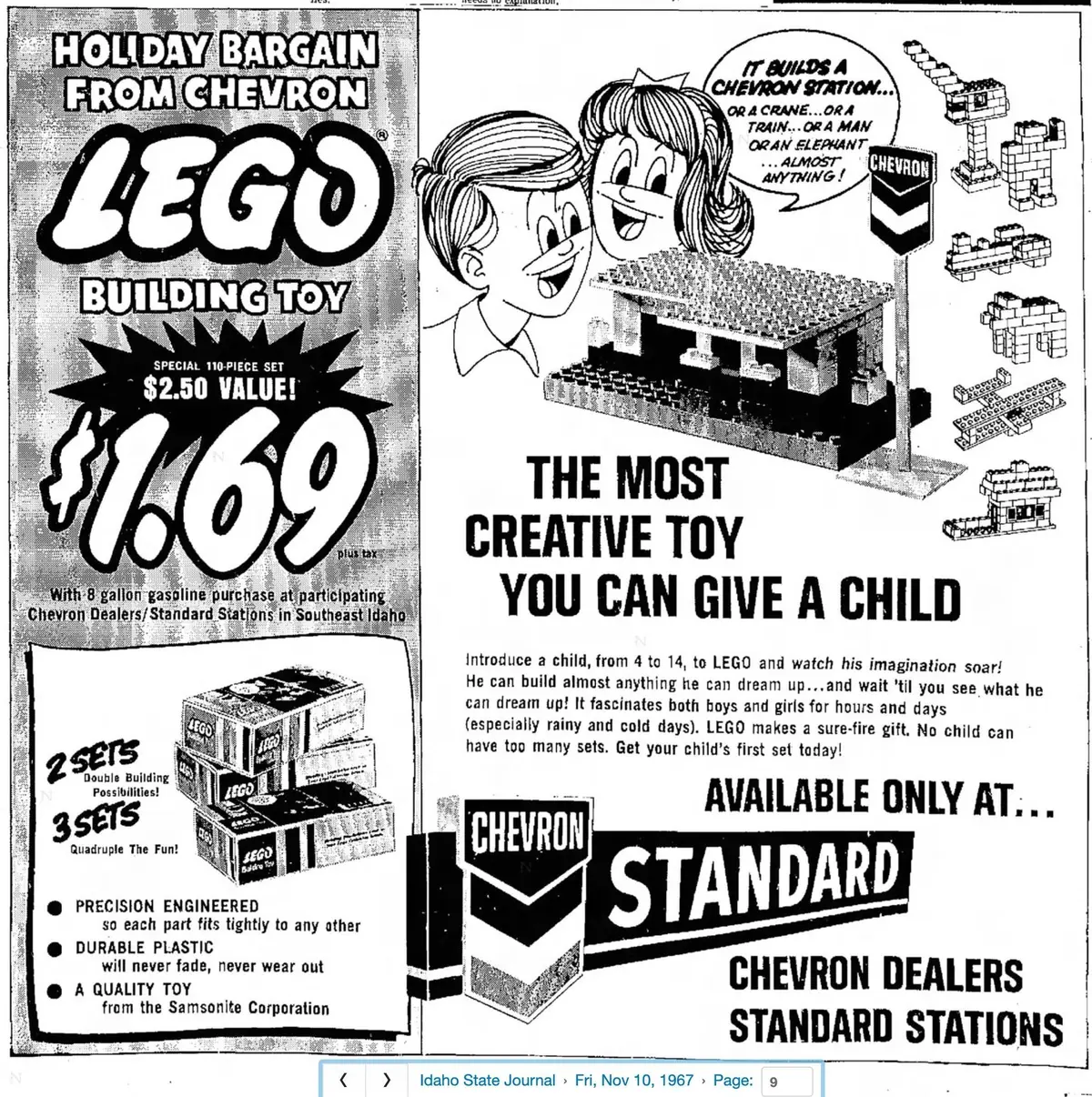 LEGO Samsonite 110 Chevron Promotion Set set, image 4