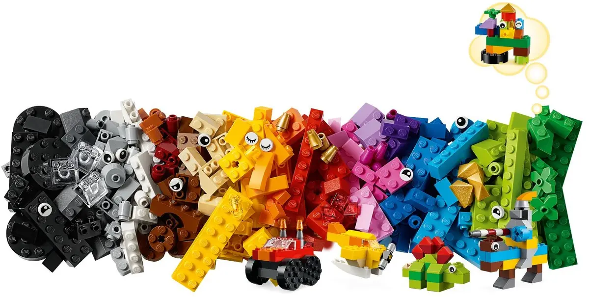 LEGO Classic 11002 Basic Brick Set set, image 3