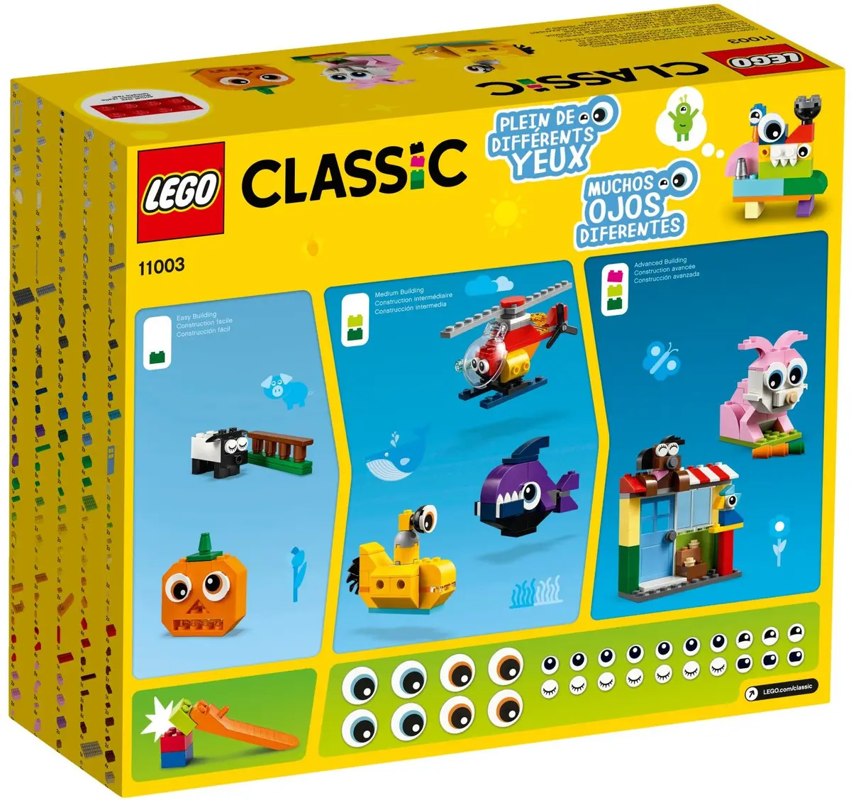 LEGO Classic 11003 Bricks and Eyes set, image 5