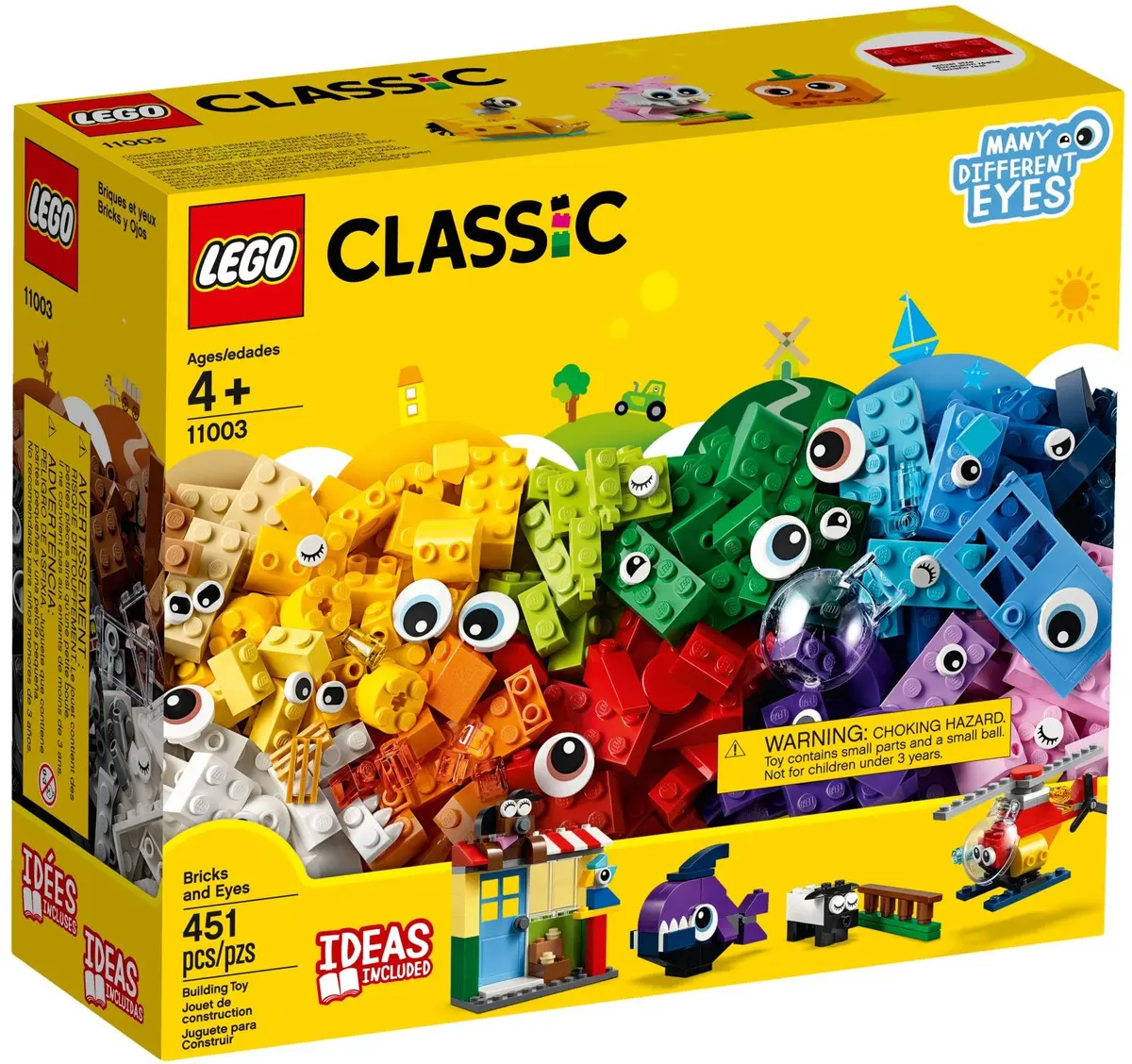 LEGO Classic 11003 Bricks and Eyes set, image 2