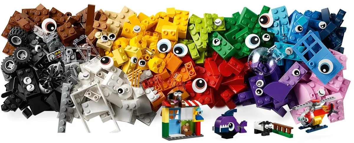 LEGO Classic 11003 Bricks and Eyes set, image 3