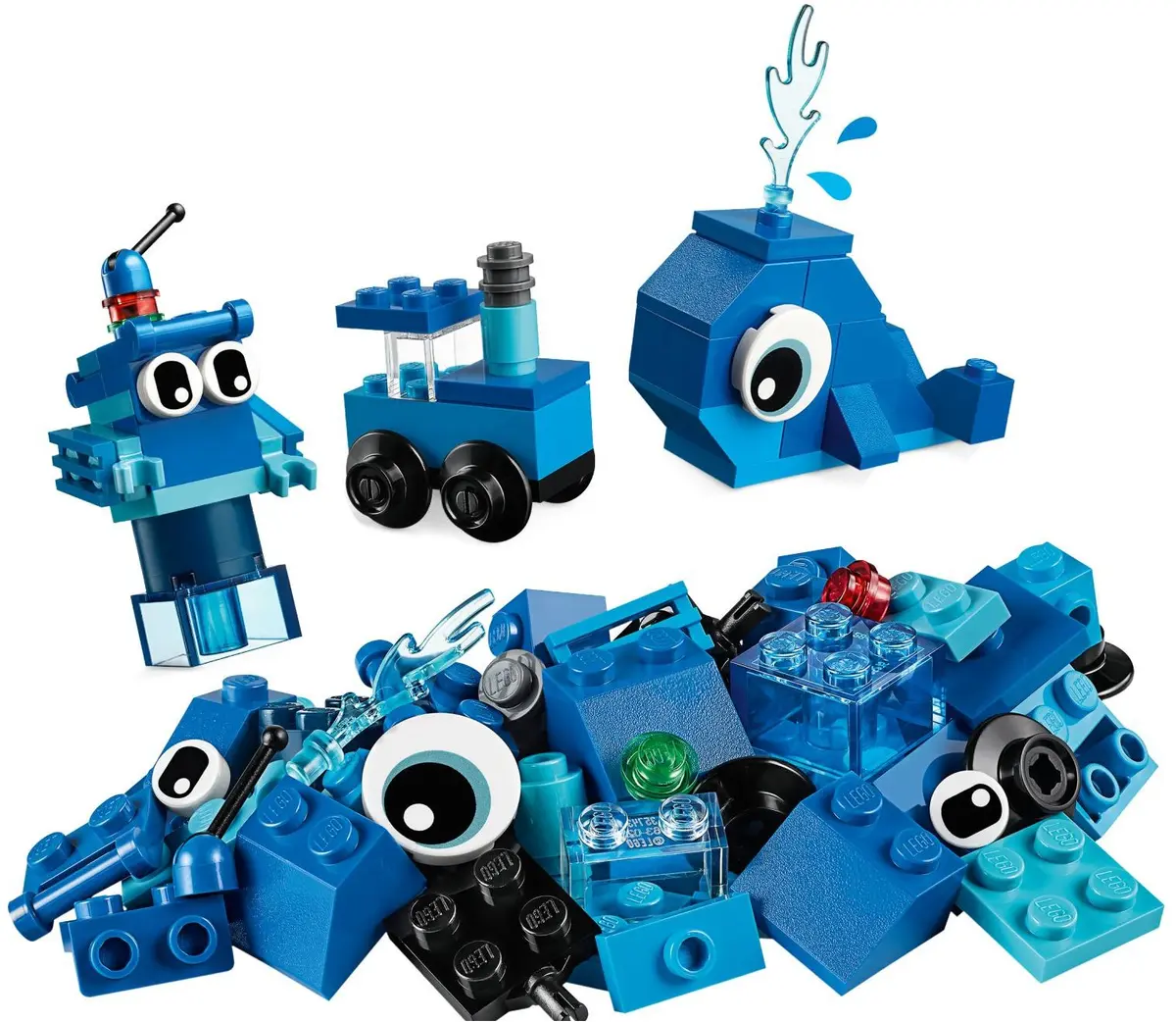 LEGO Classic 11006 Creative Blue Bricks set, image 3