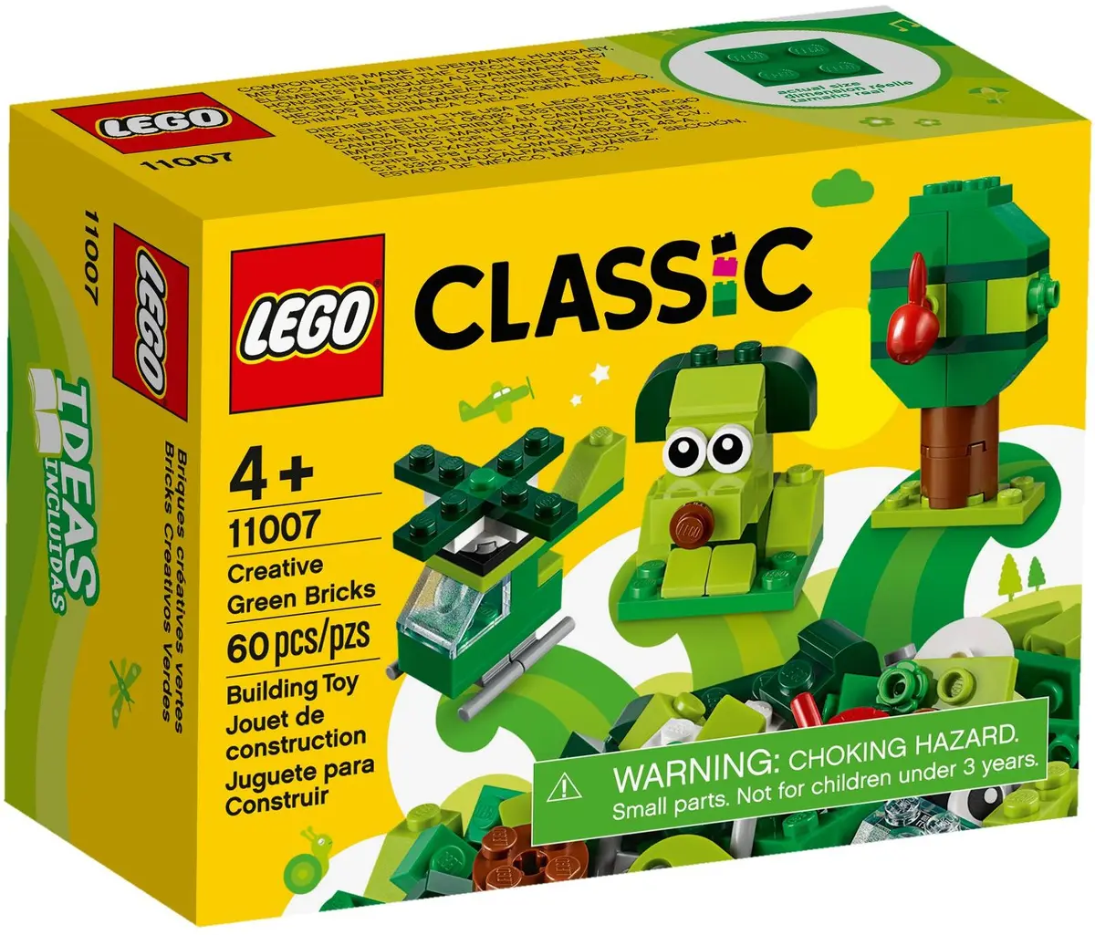 LEGO Classic 11007 Creative Green Bricks set, image 2