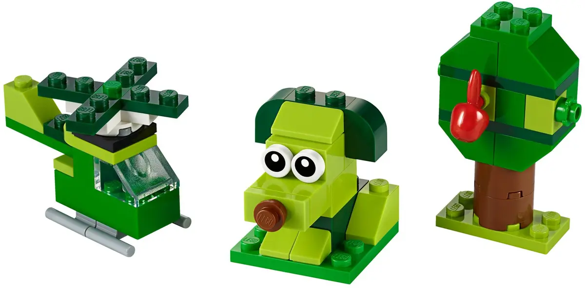 LEGO Classic 11007 Creative Green Bricks set