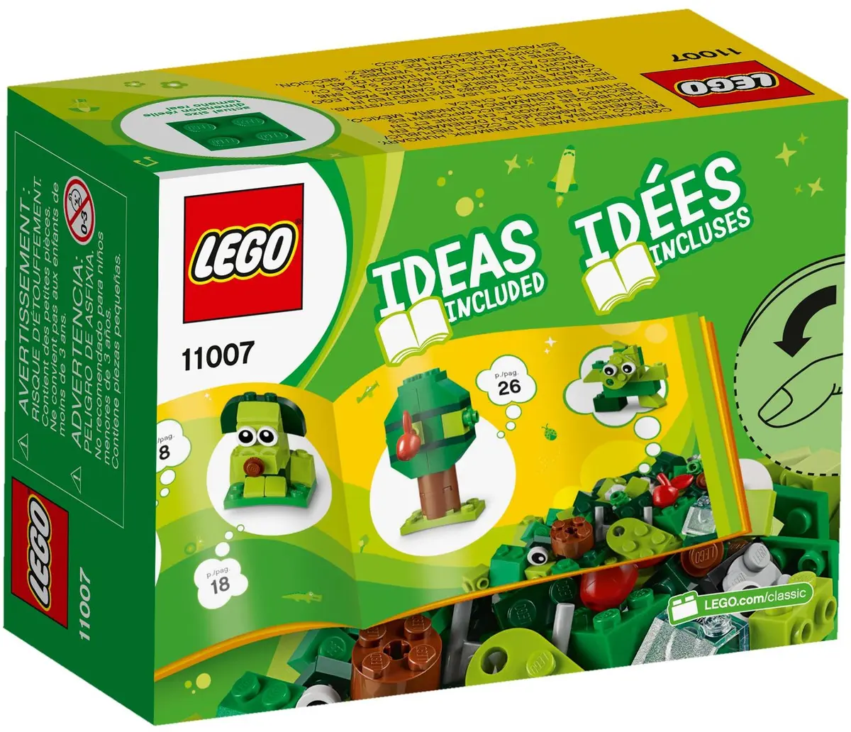 LEGO Classic 11007 Creative Green Bricks set, image 5