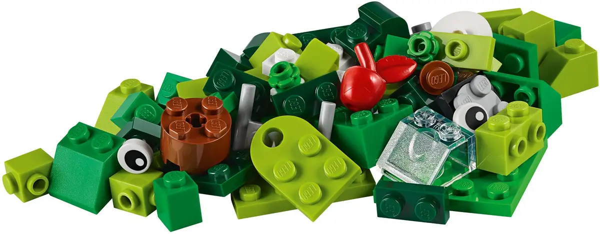 LEGO Classic 11007 Creative Green Bricks set, image 4