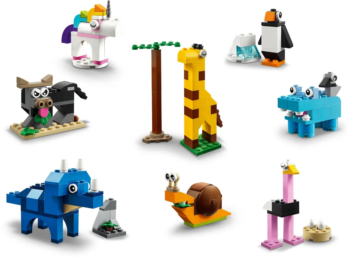 LEGO Classic 11011 Bricks and Animals set, image 2