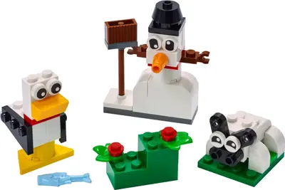 LEGO Classic 11012 Creative White Bricks set