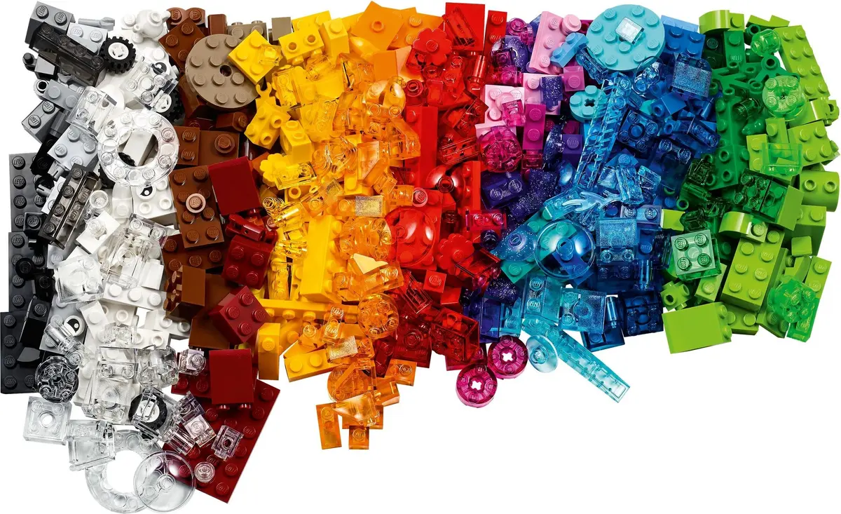 LEGO Classic 11013 Creative Transparent Bricks set, image 9