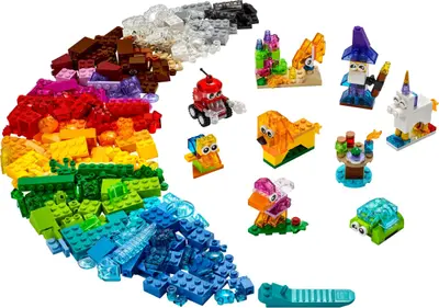 LEGO Classic 11013 Creative Transparent Bricks set