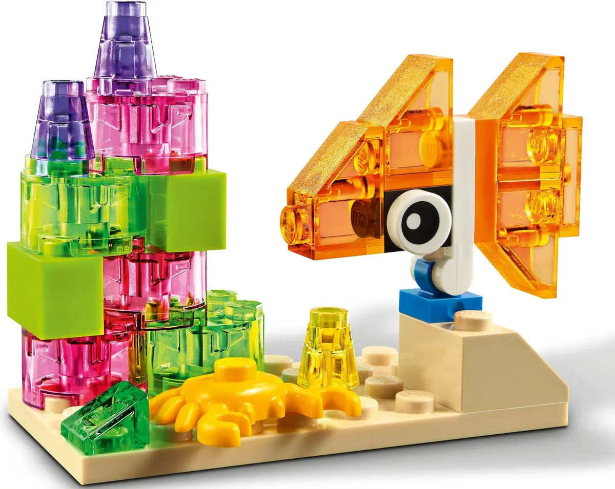 LEGO Classic 11013 Creative Transparent Bricks set, image 14