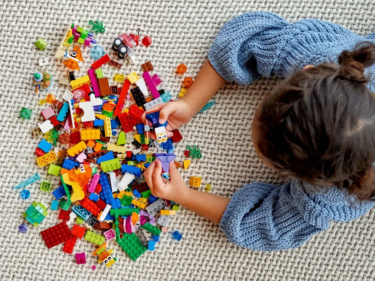 LEGO Classic 11013 Creative Transparent Bricks set, image 6