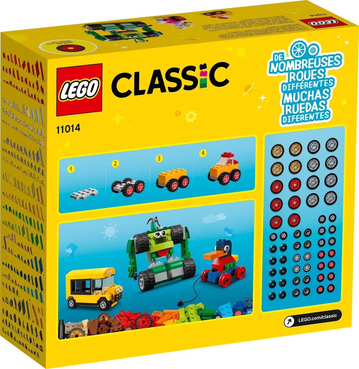 LEGO Classic 11014 Bricks and Wheels set, image 7