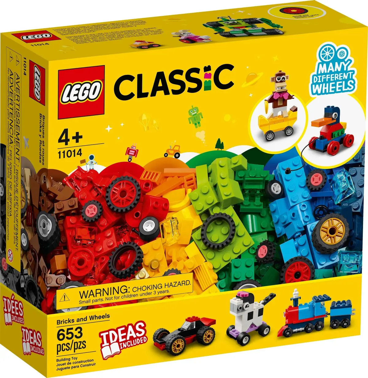 LEGO Classic 11014 Bricks and Wheels set, image 2