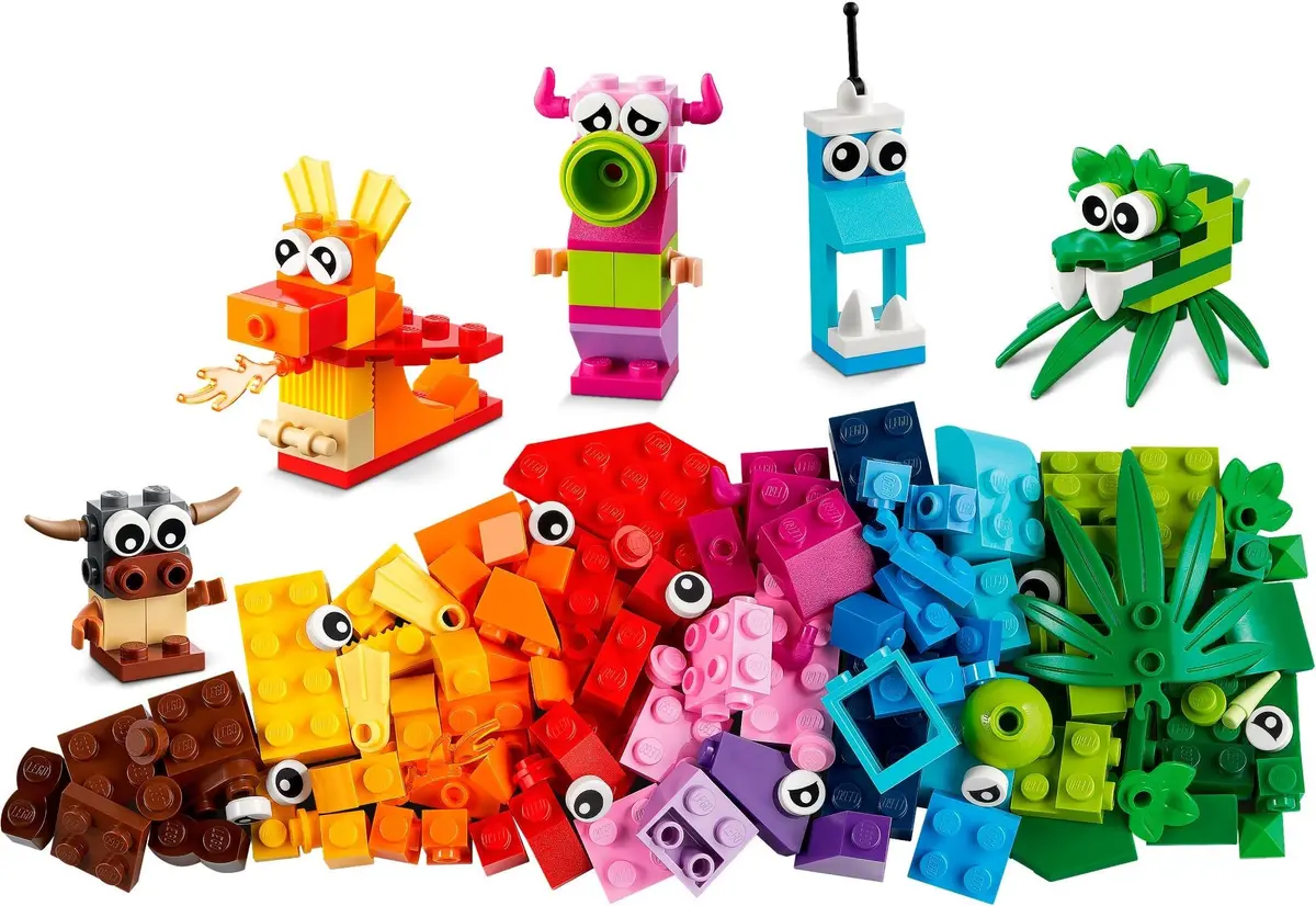 LEGO Classic 11017 Creative Monsters set, image 3