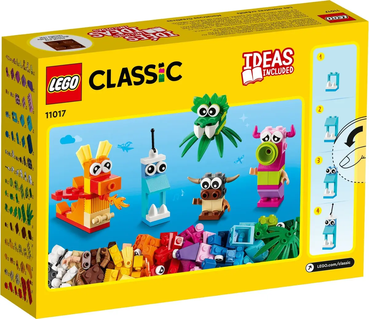 LEGO Classic 11017 Creative Monsters set, image 9