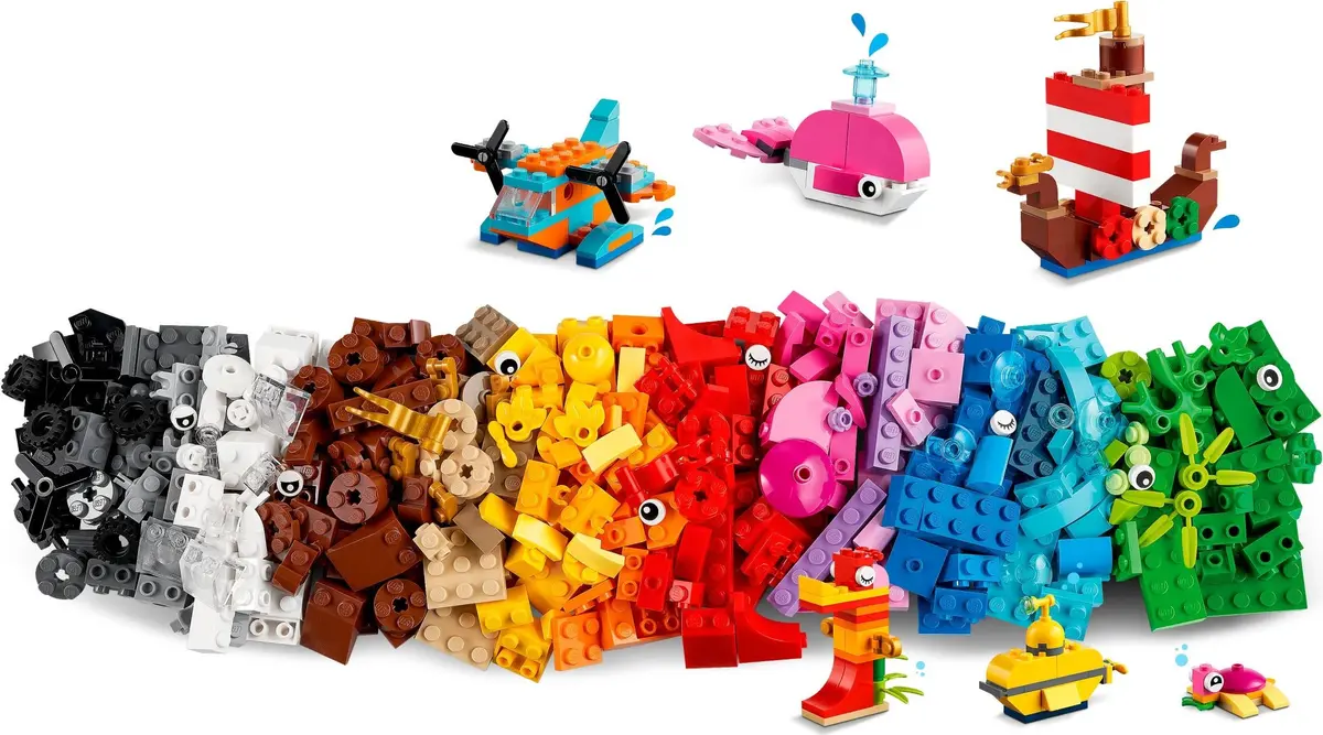 LEGO Classic 11018 Creative Ocean Fun set, image 6