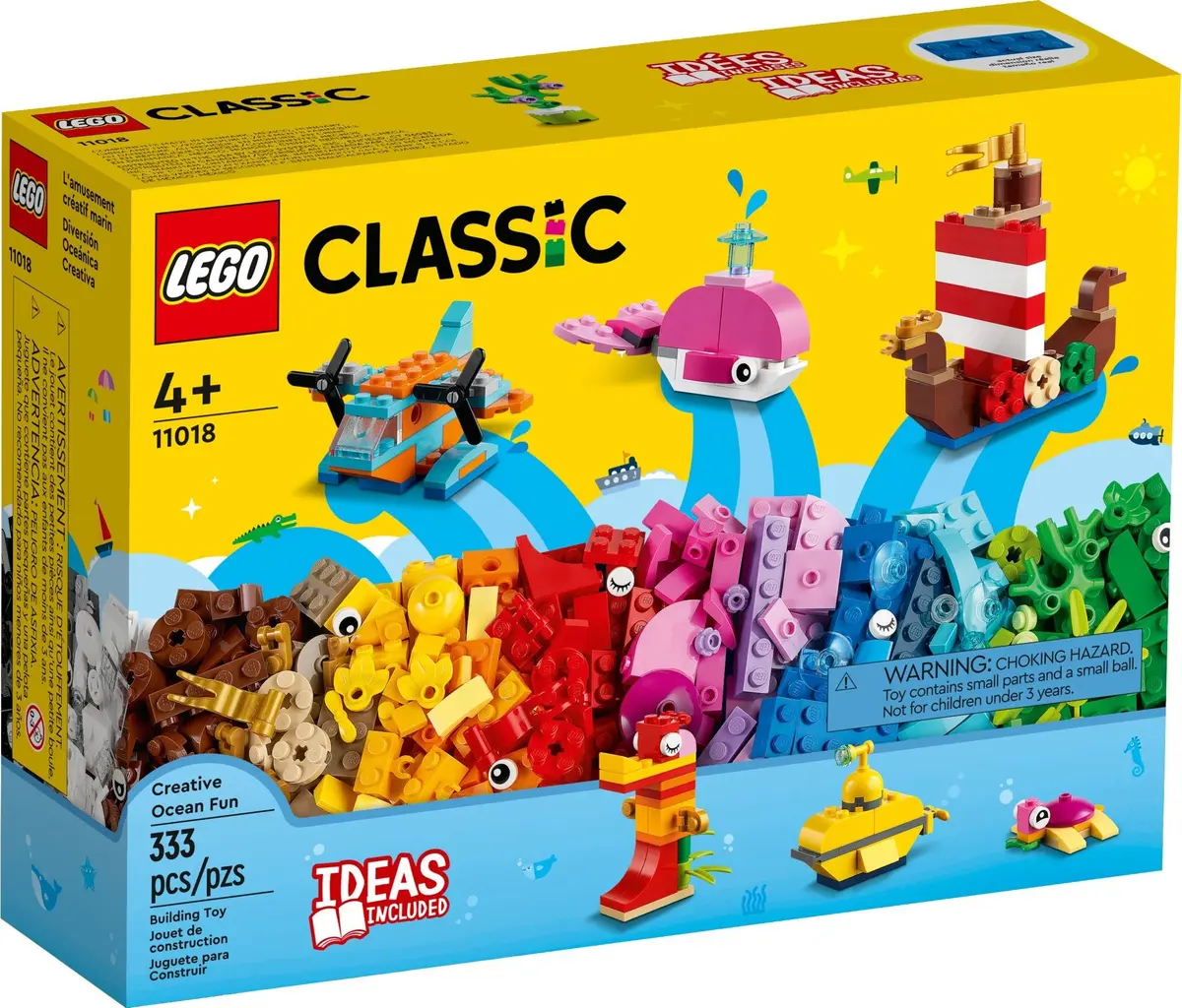 LEGO Classic 11018 Creative Ocean Fun set, image 2