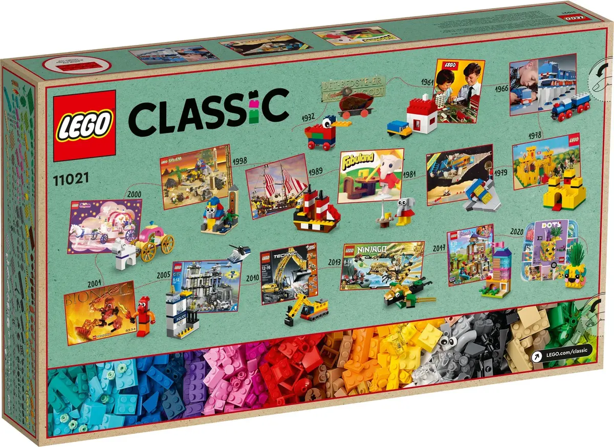 LEGO Classic 11021 90 Years of Play set, image 6