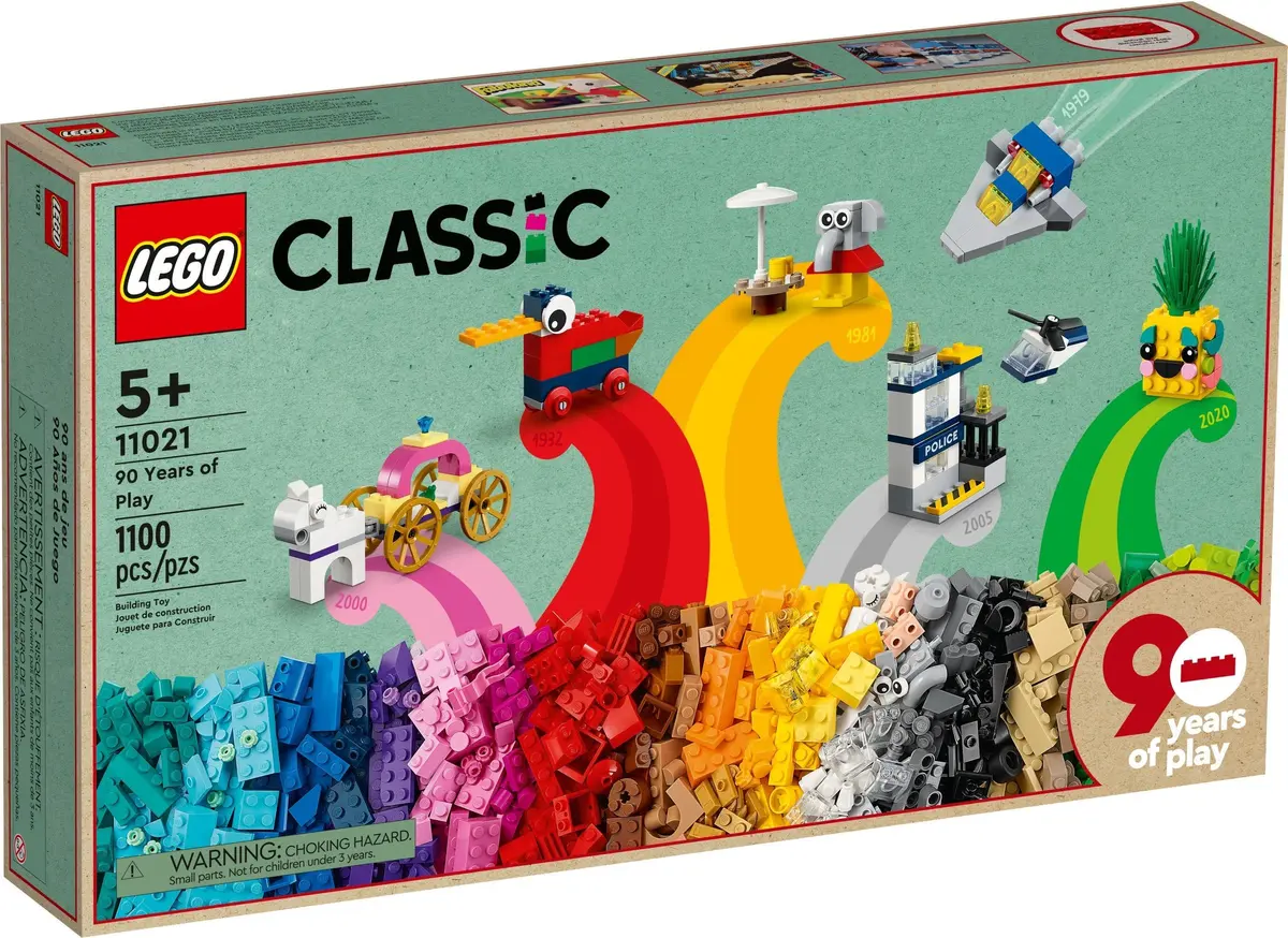 LEGO Classic 11021 90 Years of Play set, image 2