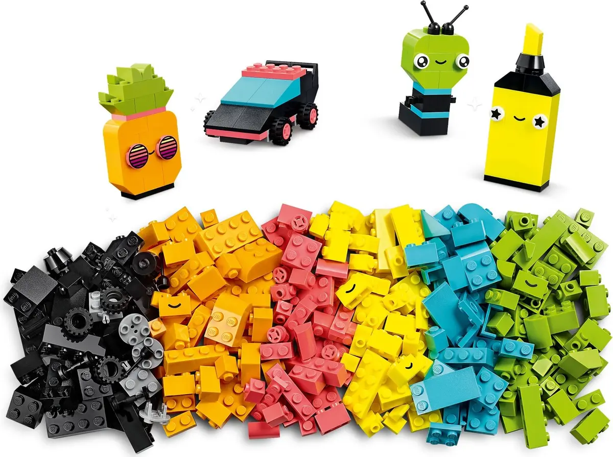 LEGO Classic 11027 Creative Neon Fun set, image 5