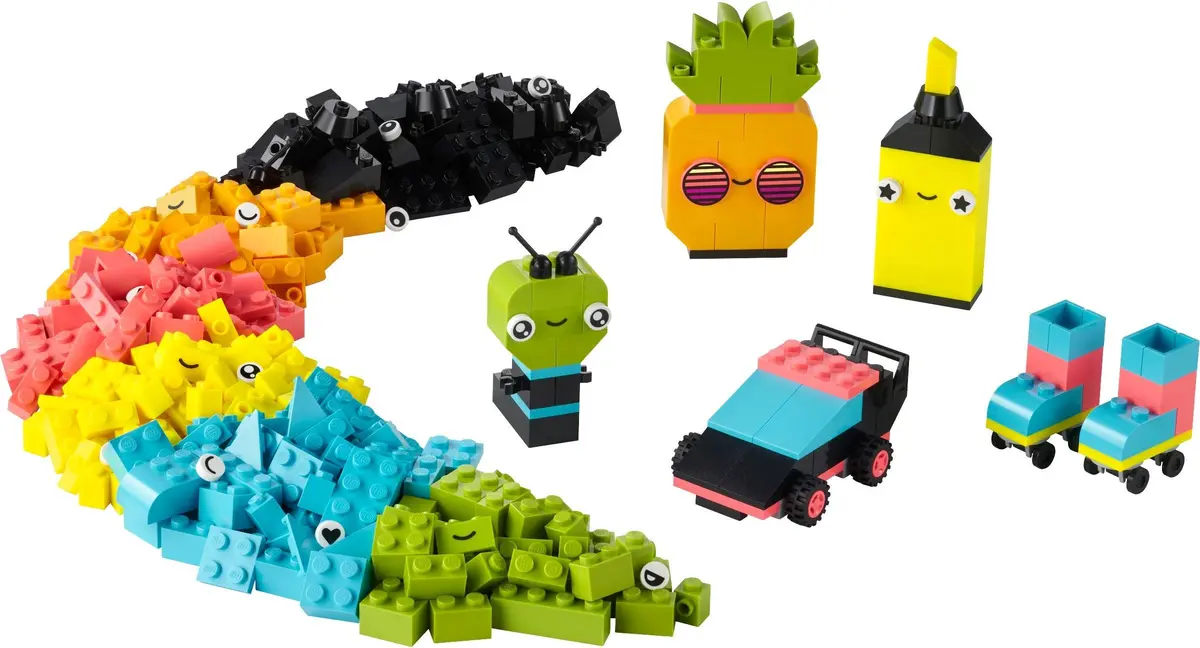 LEGO Classic 11027 Creative Neon Fun set