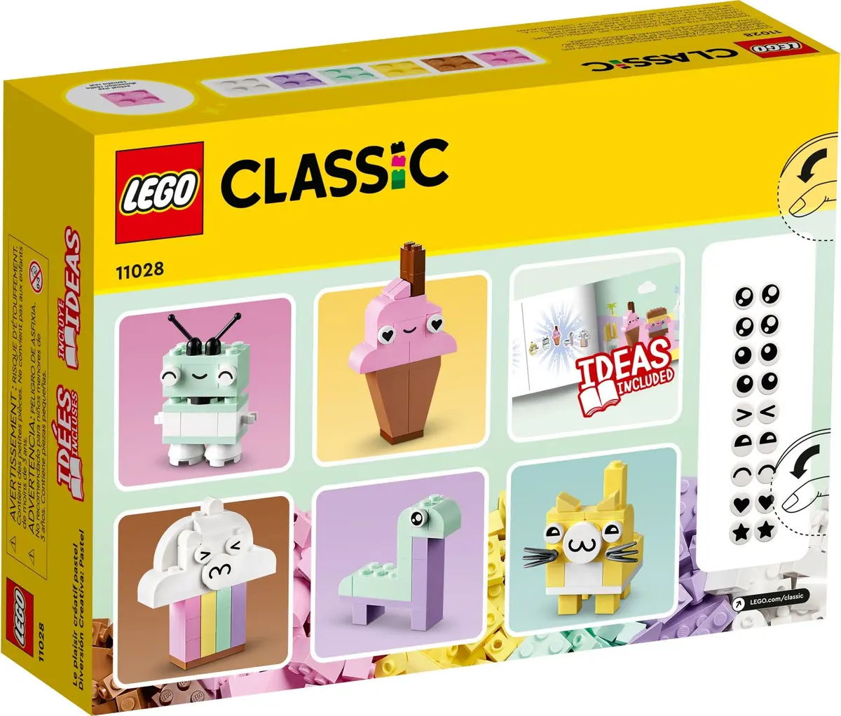 LEGO Classic 11028 Creative Pastel Fun set, image 11